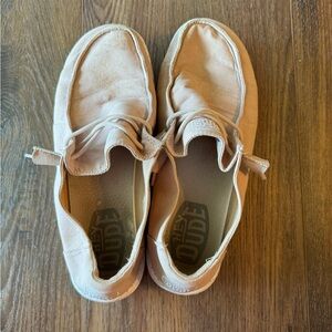 Women’s hey dude Wendy’s- light pink